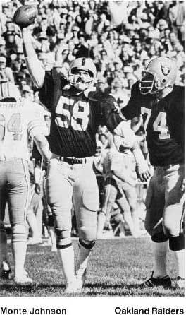 Monte Johnson Oakland Raiders